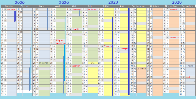 Le  calendrier